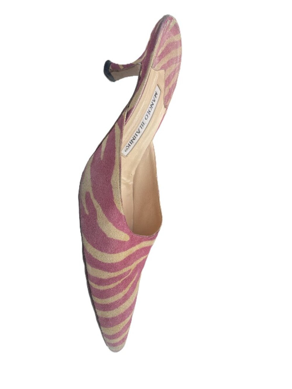 Manolo Blahnik Suede Mules, size 38 - Picture 4 of 8